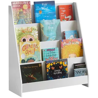 SoBuy Kinderregal KMB32 80 x 88 x 30 cm Kiefer weiß