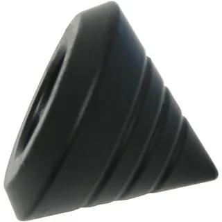 GARDINIA Gardinenstangen-Endstück Memphis 1-läufig Ø 16 mm Schwarz