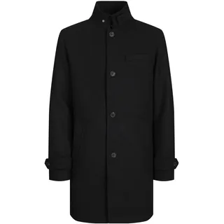 JACK & JONES Melton Mantel schwarz M