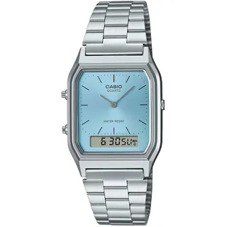 Casio Collection Edgy Ana-Digi Stahl 29,80 mm AQ-230A-2A1MQYES