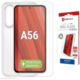 Displex Real Glass Case Samsung Galaxy A56 5G Panzerglas + Schutzhülle