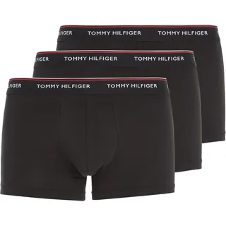 Tommy Hilfiger 3P LR Trunk Low Rise Trunk Herren, Schwarz S