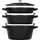 Stackable Set Topf-Set 3-tlg. Kochtopf + Schmortopf + Schmorpfanne
