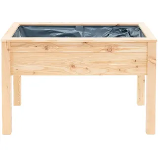 Westmann Hochbeet 120 x 75 x 75 cm Beige