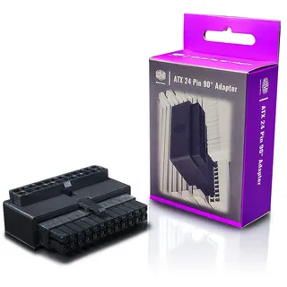 Cooler Master ATX 24-Pin 90-Grad-Adapter – Netzteil-Kabelanschluss für sauberere & einfache Installation, universelle Kompatibilität– Standard