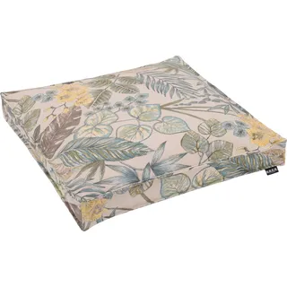 H.O.C.K. Eliza-Bouquet Outdoor Sitzkissen 50 x 50 cm Beige