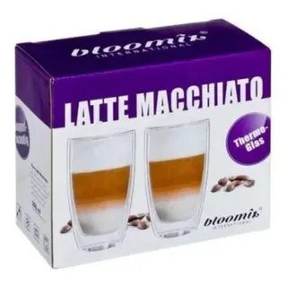 bloomix Roma Latte Macchiato Glas 0,3 l 2 St.