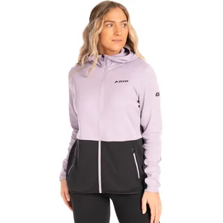 Klim Solitude Hoodie, Funktionsjacke Damen - Violett/Schwarz - L