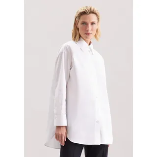 Seidensticker Longbluse Uni Weiß 42