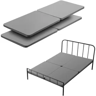 VEVOR Queen Size Bunkie Board Bettbrettlatten (2010 x 1480 x 38 mm) mit 200D Oxford-Stoff, Holzmatratzenauflage für Queensize-Bett, einfach zu montierende Unterstützung unter der Matratze, 4-tlg.