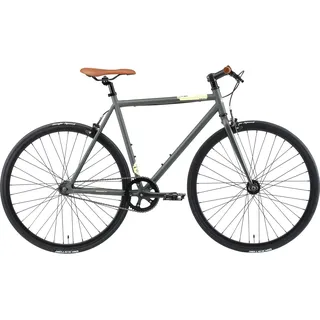 Bikestar Single Speed 28 Zoll RH 53 cm anthrazit/beige