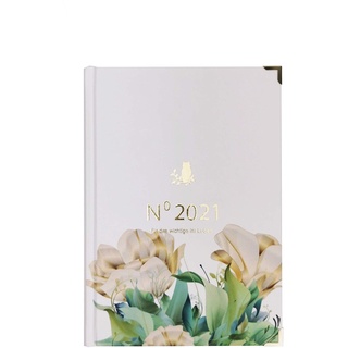 Kalender 2021, Taschenkalender 2021, Planer 2021 DIN A5, Bullet Journal, Terminkalender (weekly blumen 2021)