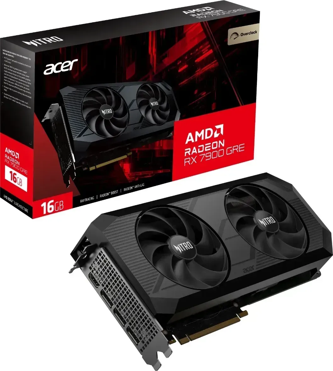 Bild von Nitro Radeon RX 7900 GRE OC, 16GB GDDR6, HDMI, 3x DP (DP.Z44WW.P01)