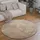 Teppich »Cadiz 630« rund 14 mm Höhe Kurzflor, Uni-Farben, besonders weich, waschbar, Wohnzimmer, beige