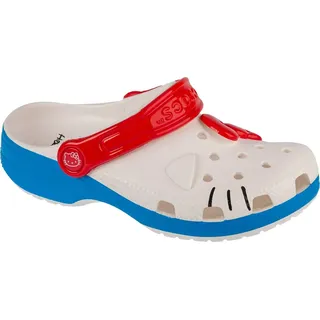 Crocs Classic Hello Kitty Iam Kids Clog 209454-100, Badelatschen, für Mädchen, Weiß, Größe: 34/35 - Weiß - 34-35
