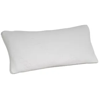 Boxxx Kopfpolster , Weiß , Textil , Füllung: Viskoelastik-Stäbchen , 80x12x40 cm , für Seitenschläfer geeignet, für Rückenschläfer geeignet , Heimtextilien, Kopfpolster & Bettdecken, Kopfkissen, Kopfpolster