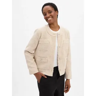 Betty Barclay Blazer-Jacke mit Fransen beige 38