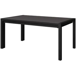 Ambia Garden Gartentisch , Anthrazit, Dunkelgrau , Metall, Glas , rechteckig , Flachrohr , 150-285x69x90 cm , ausziehbar, gastro- und objekttauglich , Gartenmöbel, Gartentische, Gartentische ausziehbar