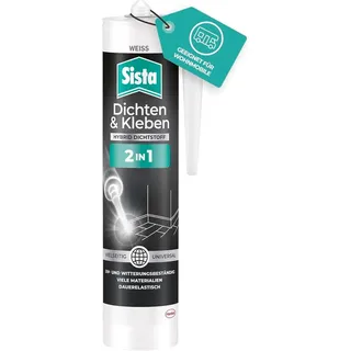 Sista 2-in-1 Hybrid Dichtstoff Klebstoff und Dichtmasse 280 ml weiß