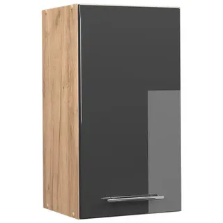 Vicco Hängeschrank Fame-Line Anthrazit Hochglanz 40 cm , Holzwerkstoff , 3 Fächer , Rechteckig , 40x72x34.1 cm , Küchen, Küchenmöbel, Küchenschränke, Küchenoberschränke