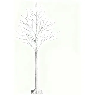 Costway Weihnachtsbaum, Tannenbaum, Christbaum, Kunstbaum, Dekobaum - Weiß