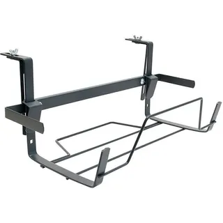 Louis Moulin Blumenkastenhalter, ausziehbar, flach, gehämmert, 44 bis 65 x 18 cm