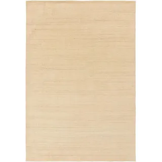 benuta Nest Wollteppich Jamal Cream 300x400 cm , Creme , Textil , Beton Optik , Rechteckig , 300x400 cm , Gots , pflegeleicht , Teppiche und Böden, Teppiche, Schafwollteppiche