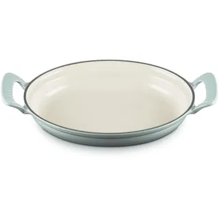 Le Creuset Gusseisen-Auflaufform „Modern Heritage, oval, Sea Salt