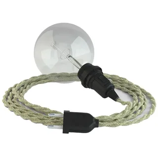 Creative Cables Tn01 5 M Hängeleuchte Für Lampenschirm - Beige / Black - One Size