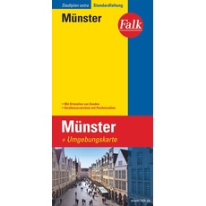 Falk Stadtplan Extra Standardfaltung Münster