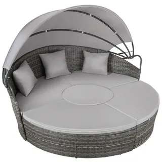 Tectake tectake® Rattan Sonneninsel Santorin 
1