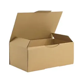 RAJA Versandkarton 1-wellig Pappe 150 (B) x 100 (T) x 250 (H) mm Braun 50 Stück