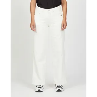 Gang Weite Jeans »94CARLOTTA« weiter Fit im bodenlangen Palazzo-Style, weiß