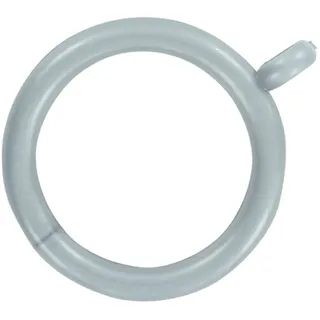 Merriway BH03272 Plastik-Gardinenring, Grau / Weiß, 24 Stück