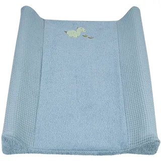 Sterntaler® Wickelauflagenbezug »Wickelauflagenbezug schmal DINO Rexi«, blau