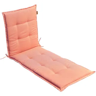 LILENO HOME Sonnenliege Auflage als [1er Set - Rollliege] in Lachs | Gartenliegen Auflage perfekt für Strandliege - Polster für Gartenliege (188x60x5cm) BAR