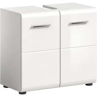 WELLTIME Waschbeckenunterschrank Florenz 60 x 54 cm Weiß