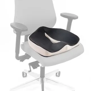 HJH Office Sitzkissen MEDISIT VII 45,5 x 40 x 13 cm Schwarz