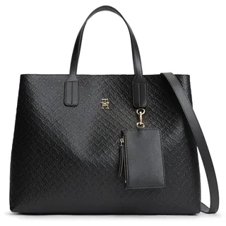 Tommy Hilfiger Th Icon Henkeltasche Synthetik Black