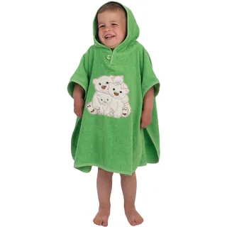 Wewo fashion Badeponcho »8031« 1 Stk. Kapuze, grün