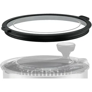 SILBERTHAL Salatschleuder Deckel 25cm - Accessoire für Salatschleuder Edelstahl 4,5 Liter
