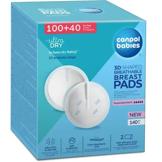 Canpol babies Breast Pads Standard 100+ 40 Ks Einweg-Stilleinlagen 140 St.