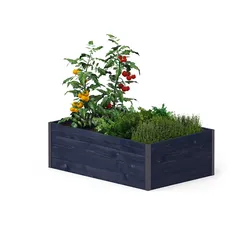 Bild von GardenBox I-Box, ca. B120/H40/T80 cm, Schwarz