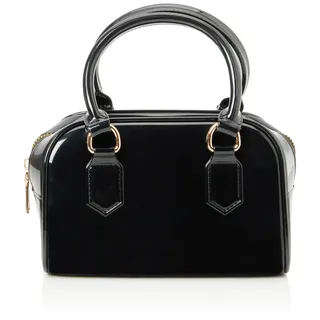 FELIPA Women's Damen Quadratische Handtasche Clutch, SCHWARZ