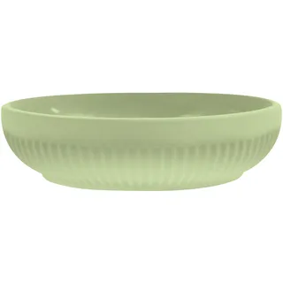 MSV - Gino Matcha Seifenschale - Kompaktes Design mit Rutschfester Oberfläche - 12 x 9,4 x 2,5 cm - Grüne Farbe - Ideal für Bad und Dusche - Praktisches und Elegantes Accessoire