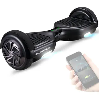 Bluewheel Hoverboard HX310s | 6.5" Vollgummireifen | LED-Scheinwerfer - Schwarz