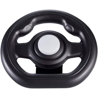 EasyWalker Lenkrad-Spielzeug für Kinderwagen – nur kompatibel mit Easywalker Jackey, Jackey2, Miley2, Rockey & Harvey – einfache Click-Befestigung – Schwarz