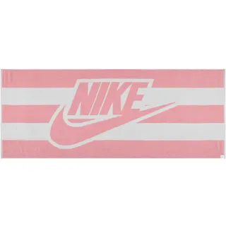 Nike Club Handtuch 71 x 173 cm pink/weiß