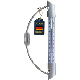 TFA Fensterthermometer ORBIS Silber 14,6015