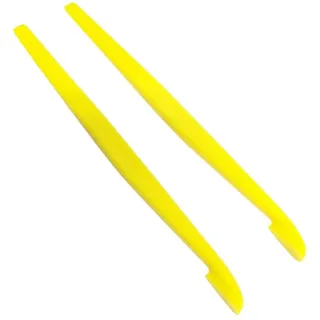 TUPPERWARE Schäler Orangenschäler Orange Schäler Zirtrusfrüchteschäler Apfelsine (gelb 2er)